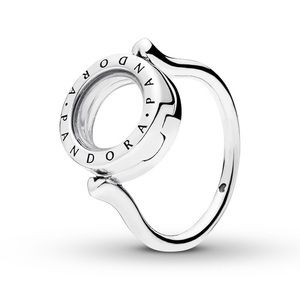 PANDORA Floating Locket Sterling Silver ring